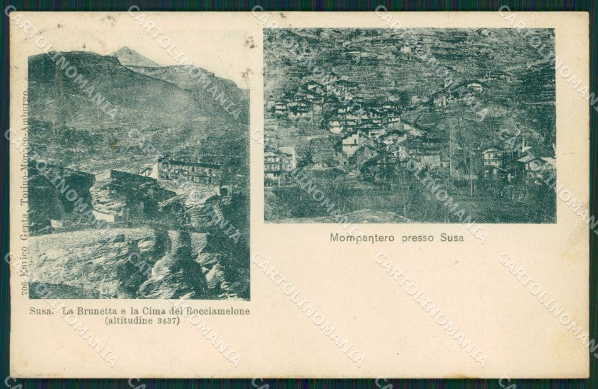 Torino Susa Monpantero cartolina QZ0071 – fronte