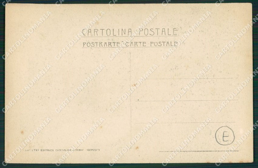 Torino Susa Meana Costumi cartolina QZ0072 – retro