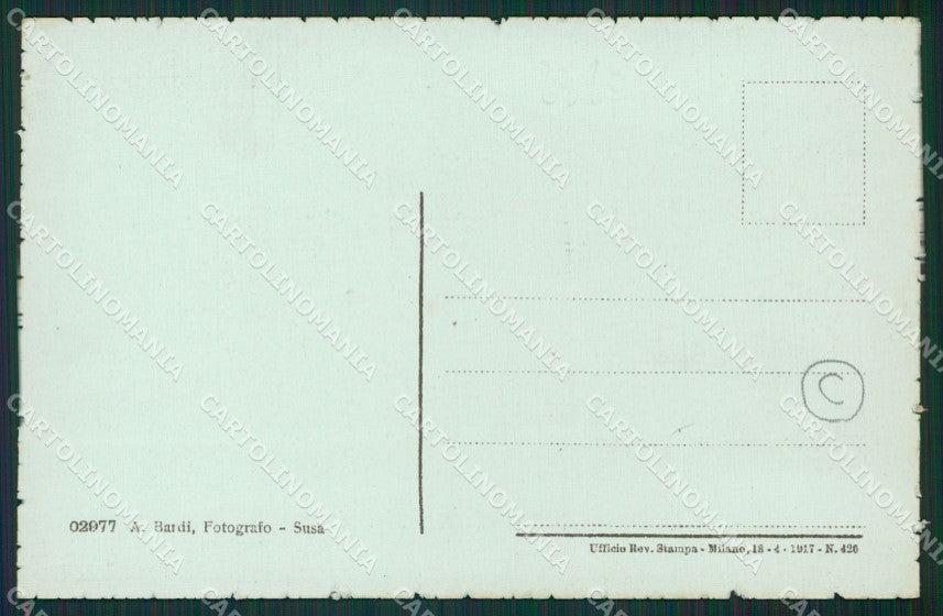 Torino Novalesa cartolina QZ0075 – retro
