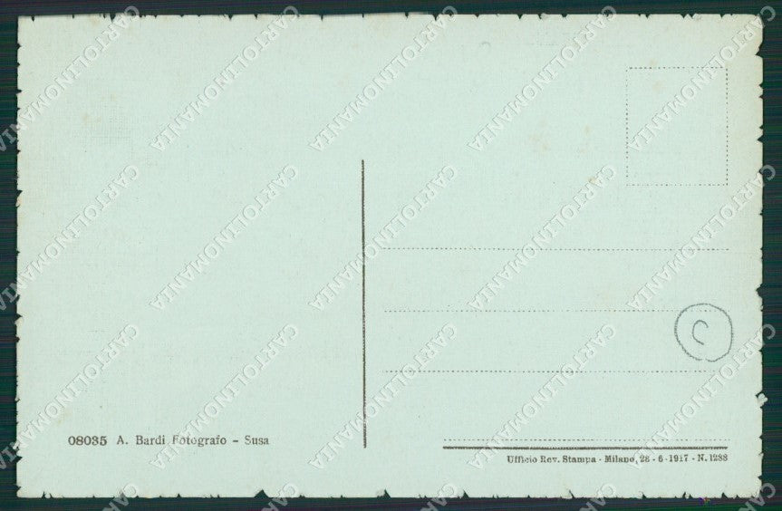 Torino Novalesa cartolina QZ0076 – retro