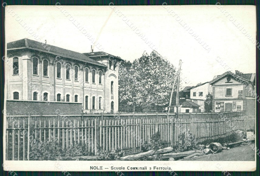 Torino Nole Stazione ferrovia cartolina QZ0085 – fronte