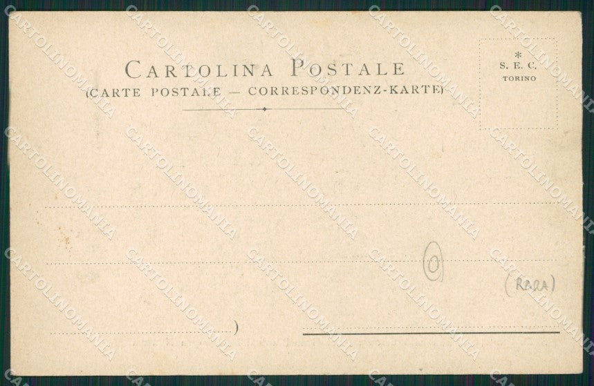 Torino Noasca Piano del Re Savoia cartolina QZ0089 – retro