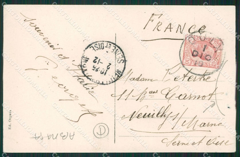 Torino Oulx Ulzio ABRASA cartolina QZ0099 – retro