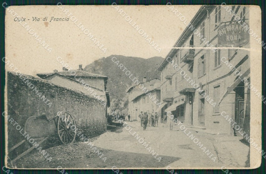 Torino Oulx Ulzio GRINZA CARTA cartolina QZ0108 – fronte