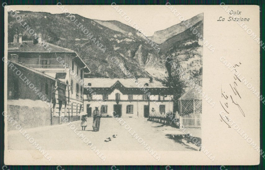Torino Oulx Ulzio Stazione cartolina QZ0109 – fronte