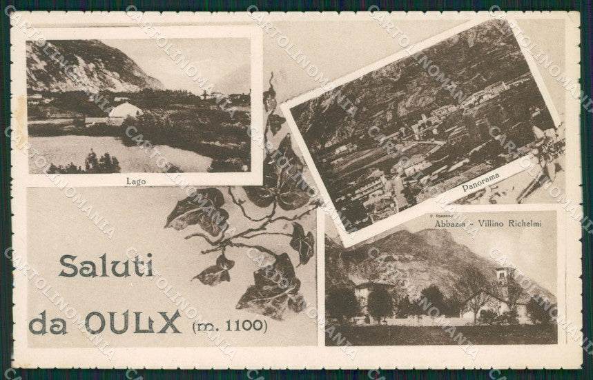 Torino Oulx Ulzio Saluti da cartolina QZ0117 – fronte