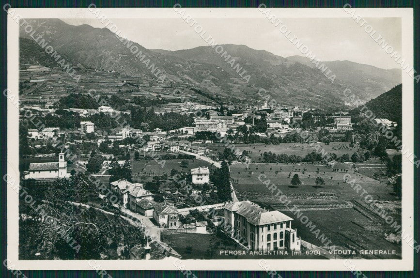 Torino Perosa Argentina foto cartolina QZ0127 – fronte