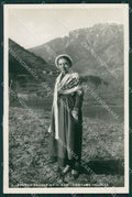 Torino Perosa Argentina Costumi Valdesi foto cartolina QZ0132 – fronte