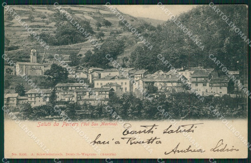 Torino Perrero cartolina QZ0137 – fronte