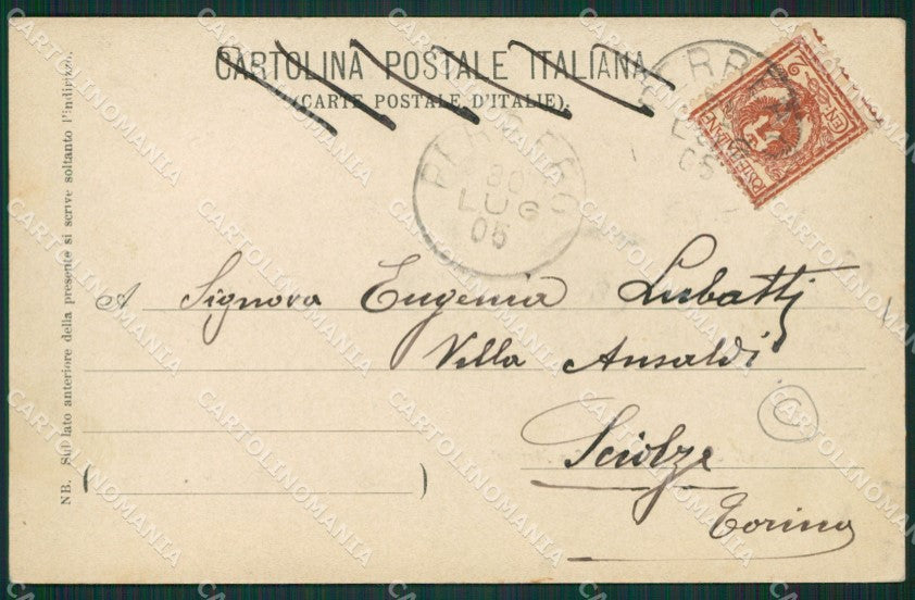 Torino Perrero cartolina QZ0137 – retro