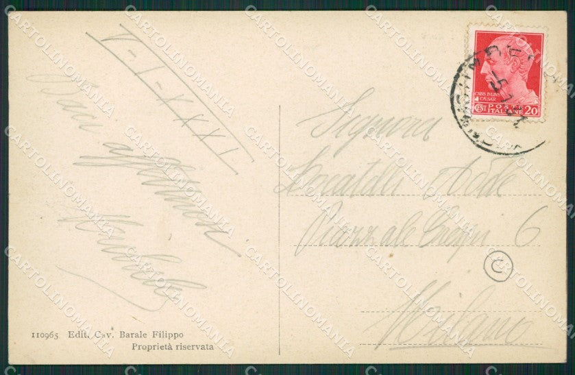 Torino Perrero Nevicata cartolina QZ0138 – retro
