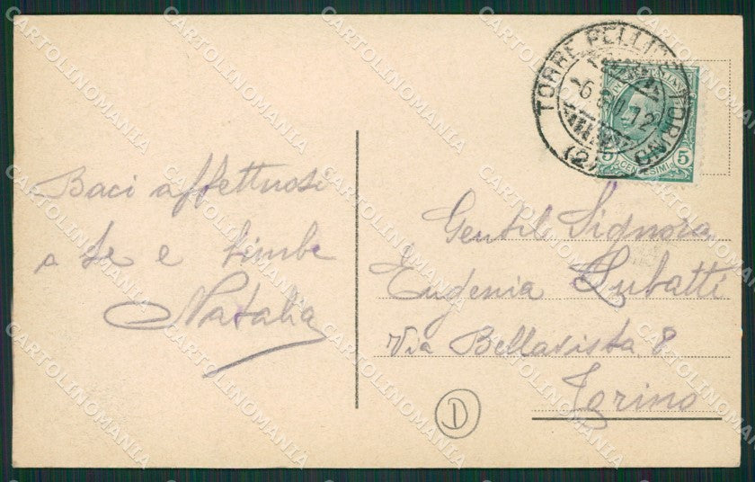 Torino Perrero cartolina QZ0140 – retro