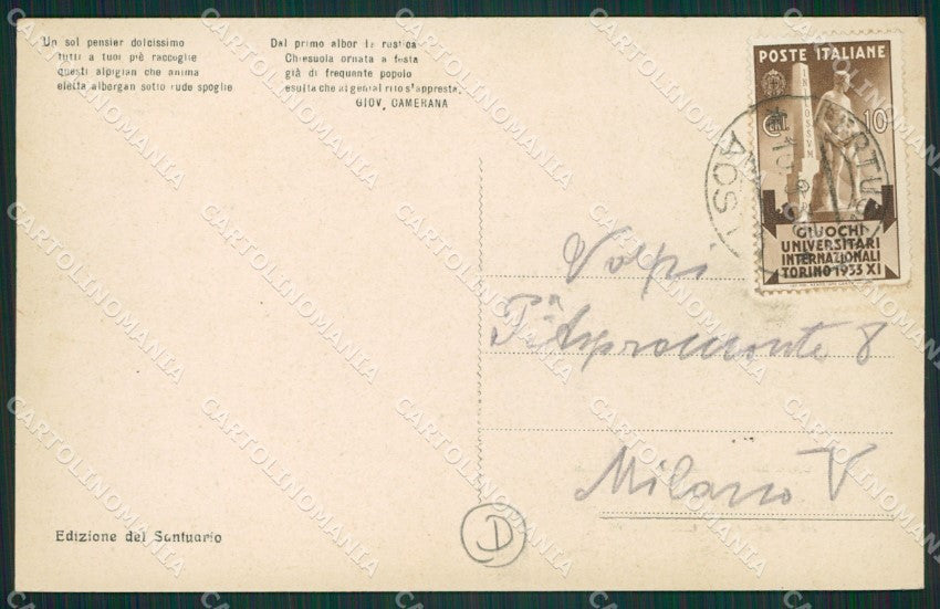 Torino Pertusio Saluti da cartolina QZ0147 – retro