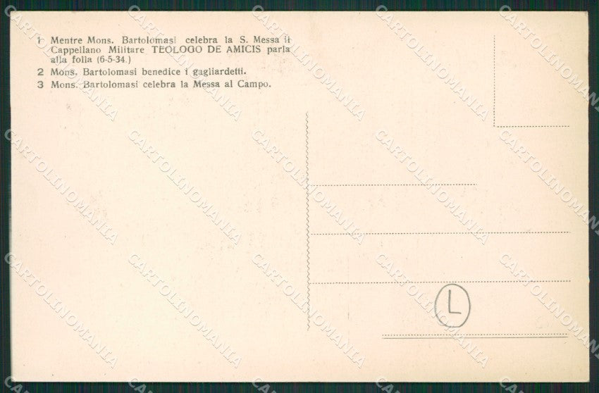 Torino Pertusio Balilla cartolina QZ0151 – retro
