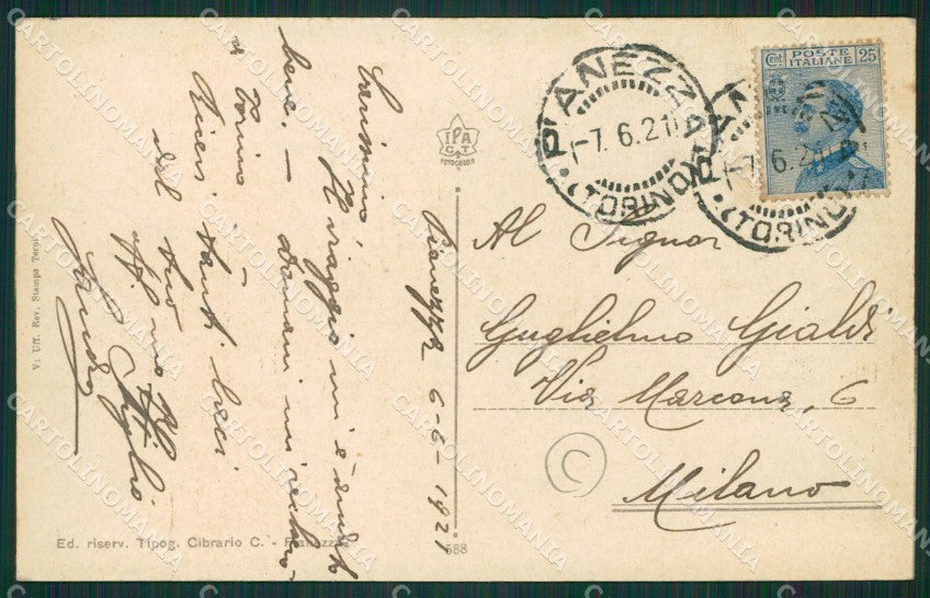 Torino Pianezza cartolina QZ0153 – retro