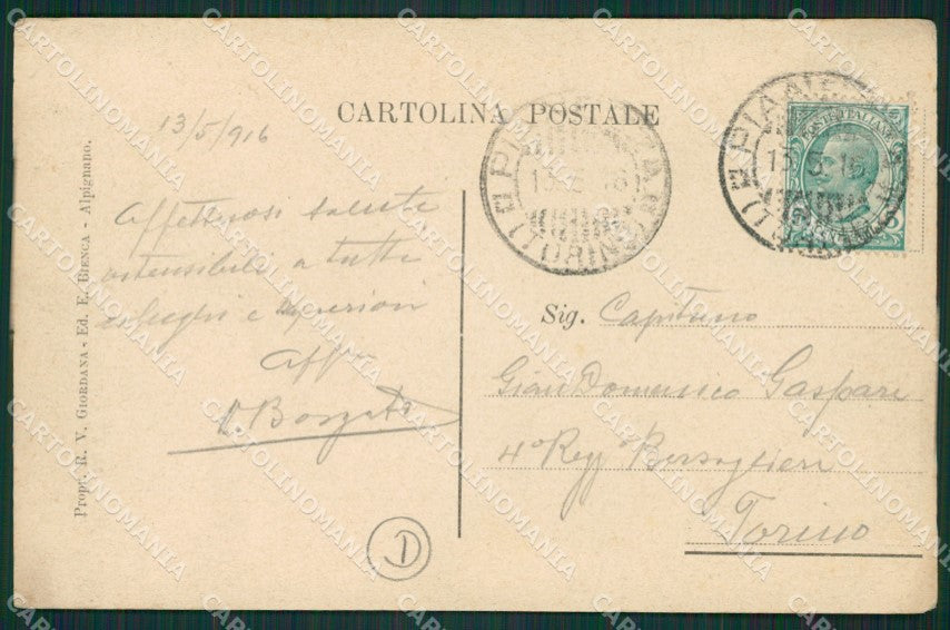 Torino Pianezza cartolina QZ0155 – retro