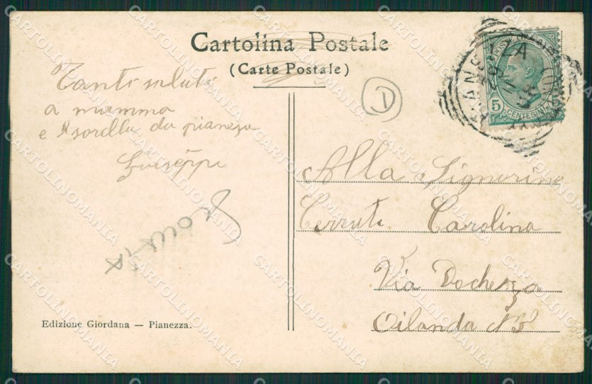 Torino Pianezza SCOLLATA cartolina QZ0157 – retro