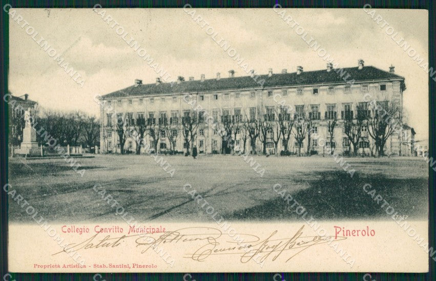 Torino Pinerolo cartolina QZ0177 – fronte