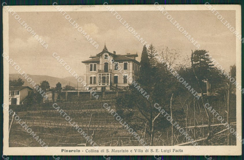 Torino Pinerolo cartolina QZ0185 – fronte