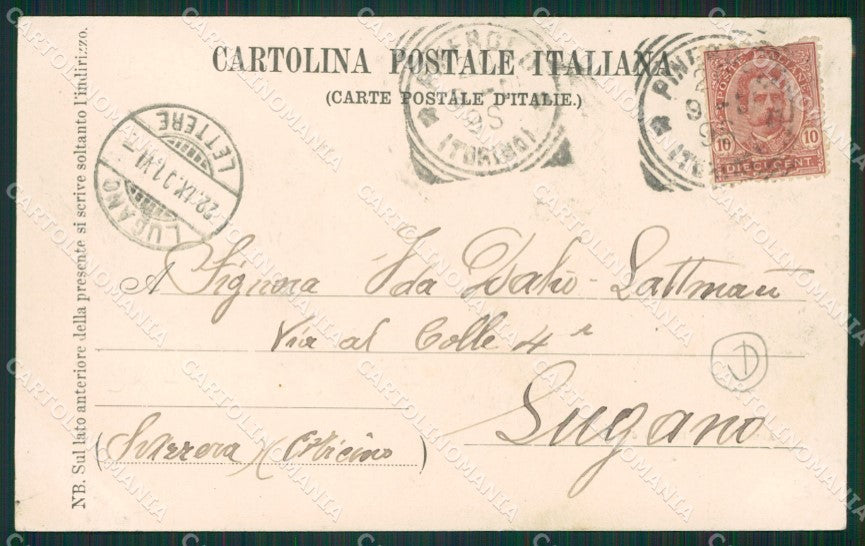 Torino Pinerolo Genta cartolina QZ0187 – retro