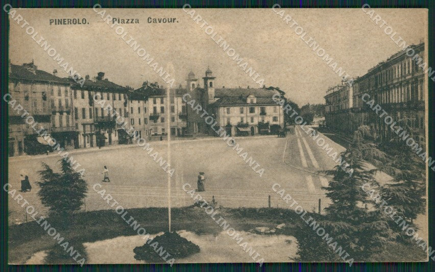 Torino Pinerolo cartolina QZ0192 – fronte