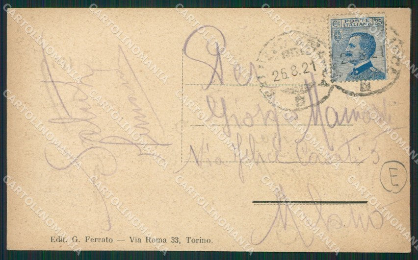 Torino Pinerolo cartolina QZ0192 – retro