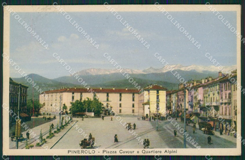 Torino Pinerolo cartolina QZ0193 – fronte