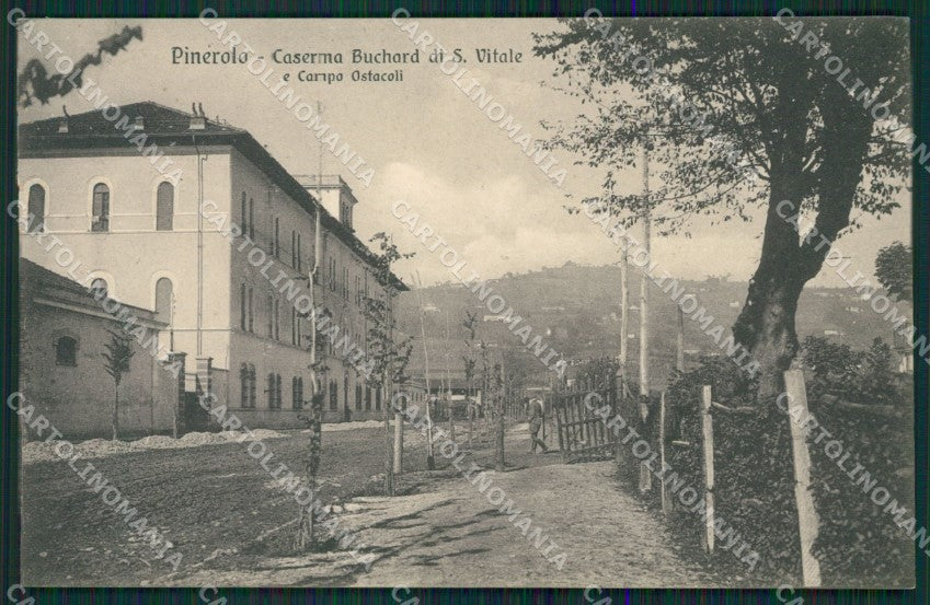 Torino Pinerolo Caserma cartolina QZ0200 – fronte