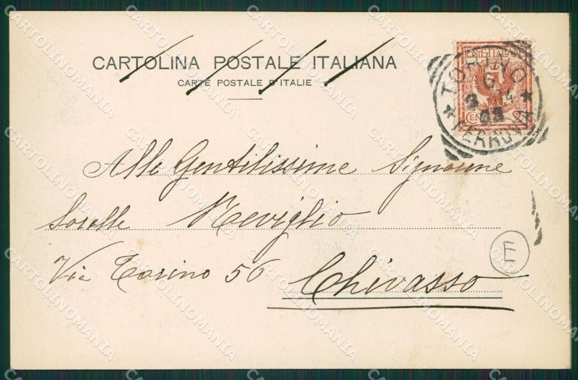 Torino Pinerolo cartolina QZ0201 – retro