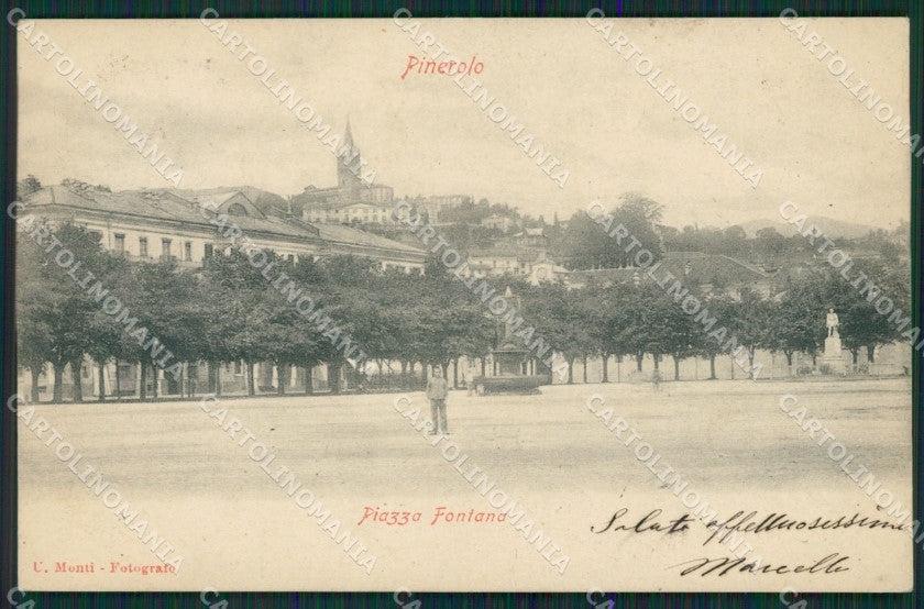 Torino Pinerolo cartolina QZ0203 – fronte