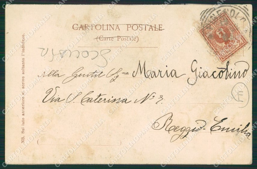 Torino Pinerolo SCOLLATA cartolina QZ0208 – retro
