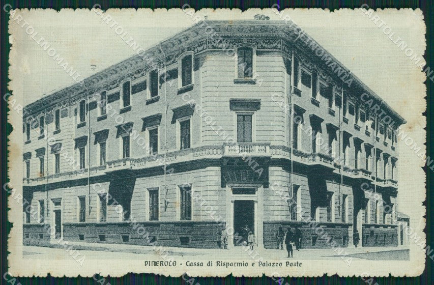 Torino Pinerolo Poste cartolina QZ0210 – fronte