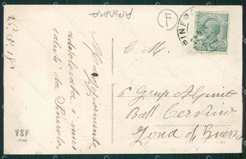 Torino Pinerolo ABRASA cartolina QZ0215 – retro