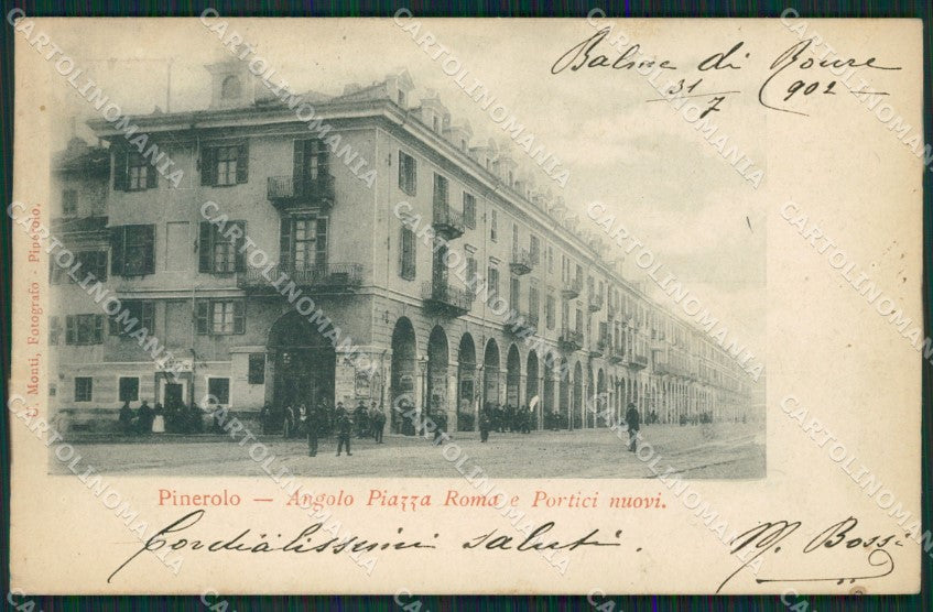 Torino Pinerolo cartolina QZ0218 – fronte