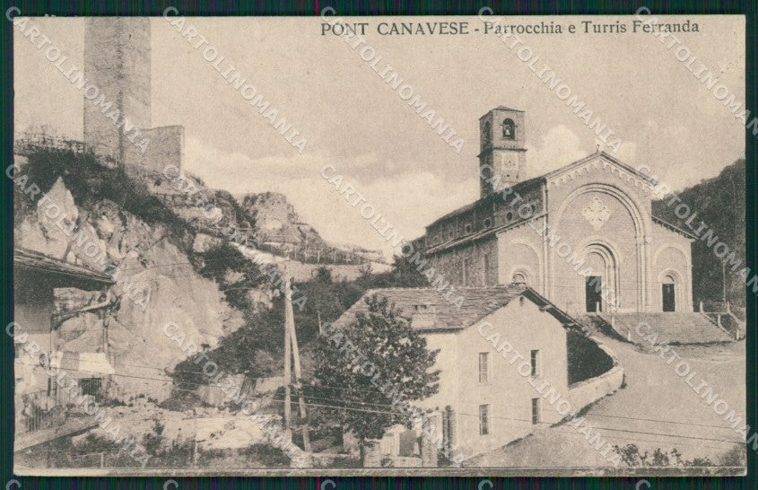 Torino Pont Canavese cartolina QZ0278 – fronte