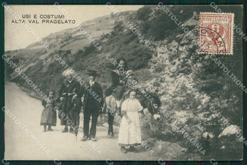 Torino Pragelato Costumi Genta cartolina QZ0293 – fronte