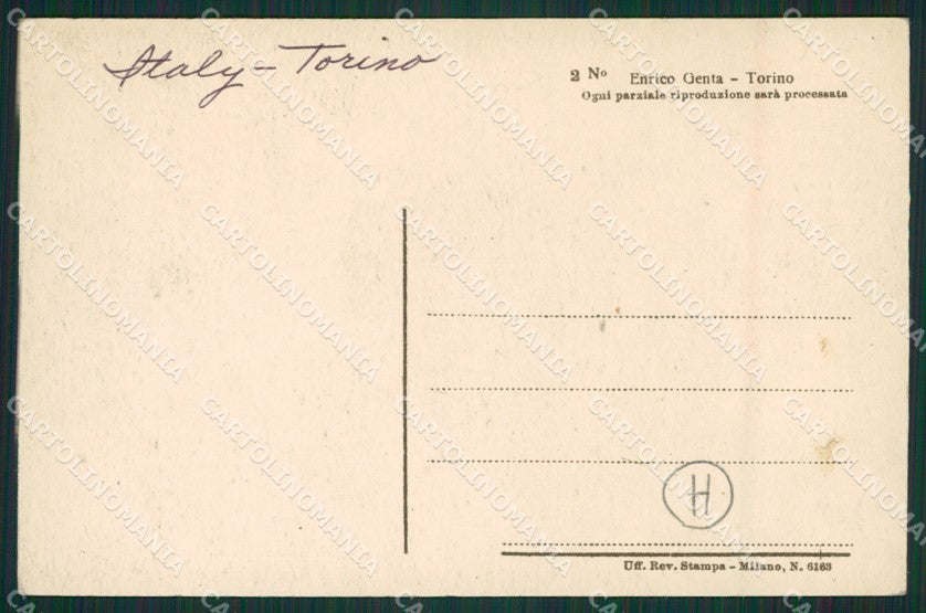 Torino Pragelato Costumi Genta cartolina QZ0293 – retro