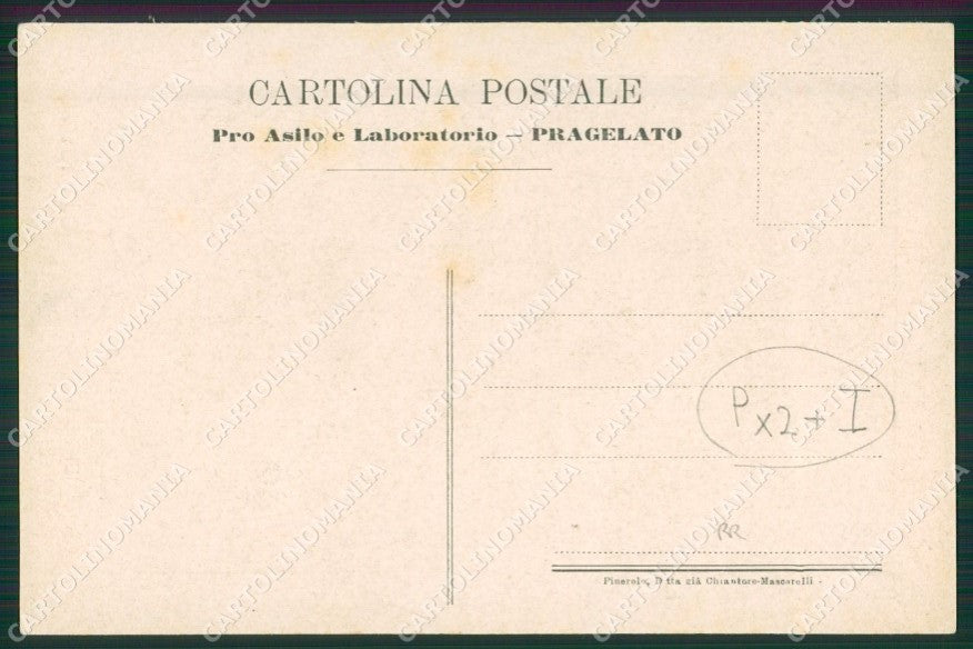 Torino Pragelato Alta Val Chisone Autopostale cartolina QZ0294 – retro
