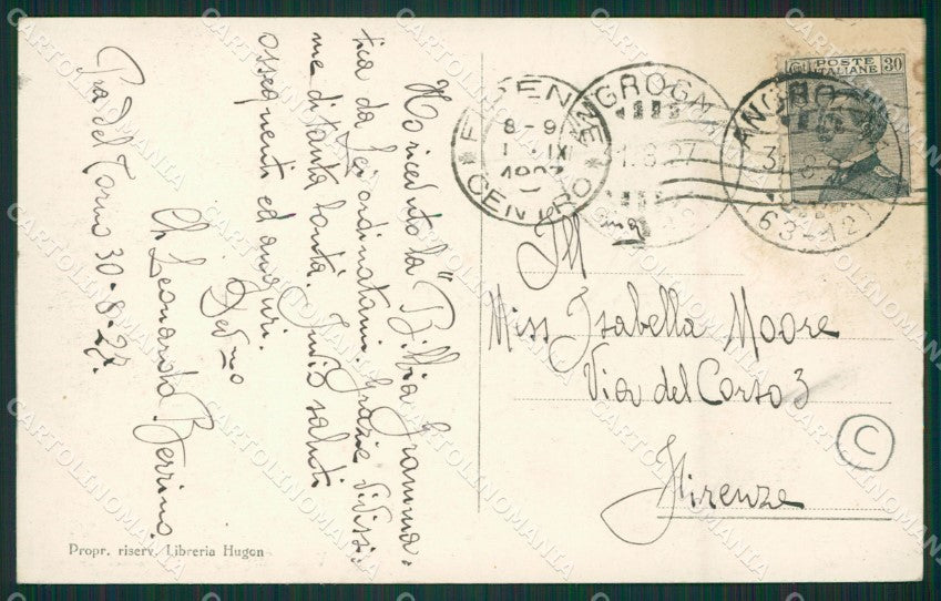 Torino Valle Angrogna Prà del Torno cartolina QZ0299 – retro