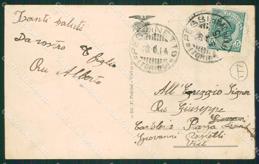 Torino Pessinetto cartolina QZ0306 – retro