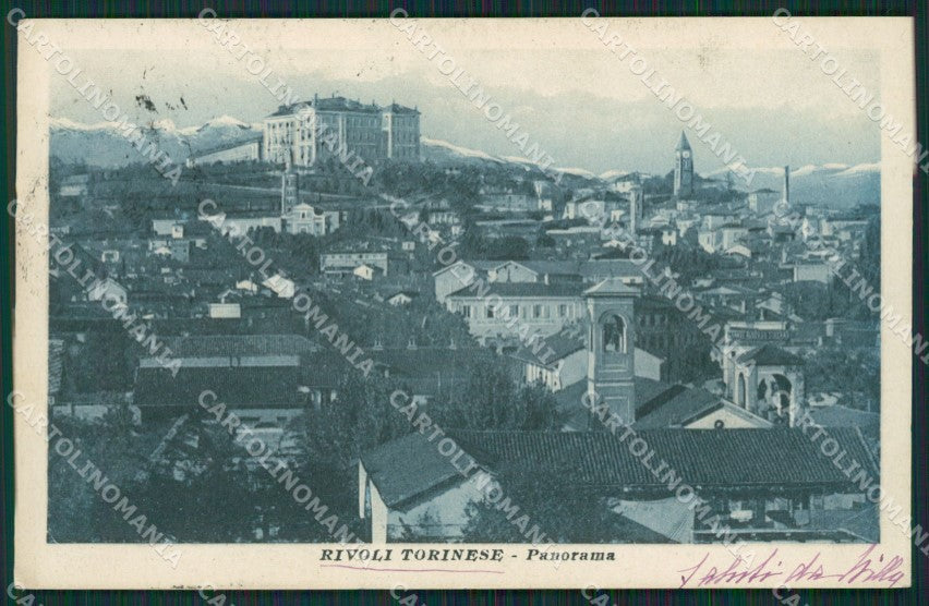 Torino Rivoli cartolina QZ0316 – fronte