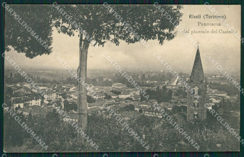 Torino Rivoli PIEGHE cartolina QZ0318 – fronte