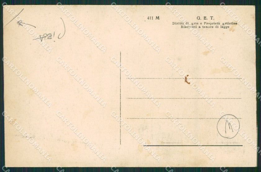 Torino Rocciamelone Alpinismo Banda Musicale PIEGA cartolina QZ0329 – retro