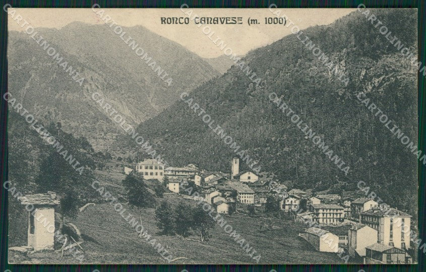 Torino Ronco Canavese cartolina QZ0332 – fronte