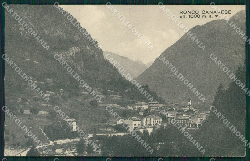 Torino Ronco Canavese cartolina QZ0333 – fronte