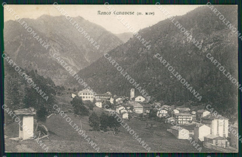 Torino Ronco Canavese cartolina QZ0336 – fronte