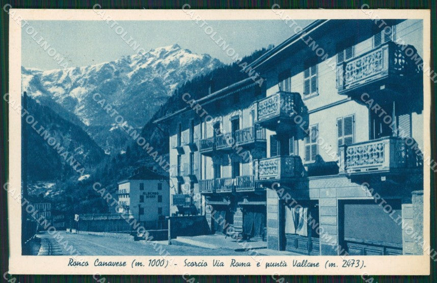 Torino Ronco Canavese Costumi cartolina QZ0341 – fronte