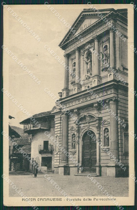 Torino Rocca Canavese cartolina QZ0348 – fronte
