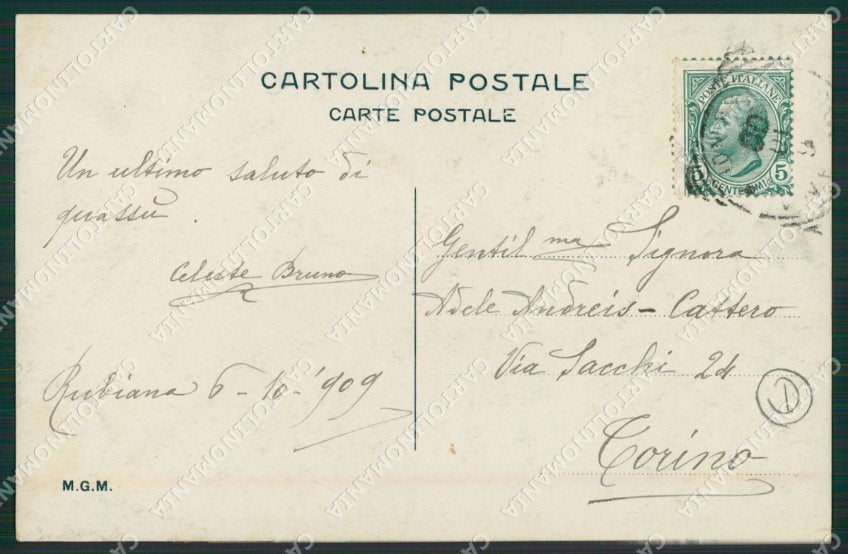 Torino Rubiana foto cartolina QZ0351 – retro
