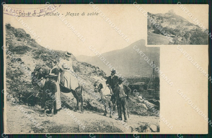 Torino Sacra di San Michele cartolina QZ0358 – fronte